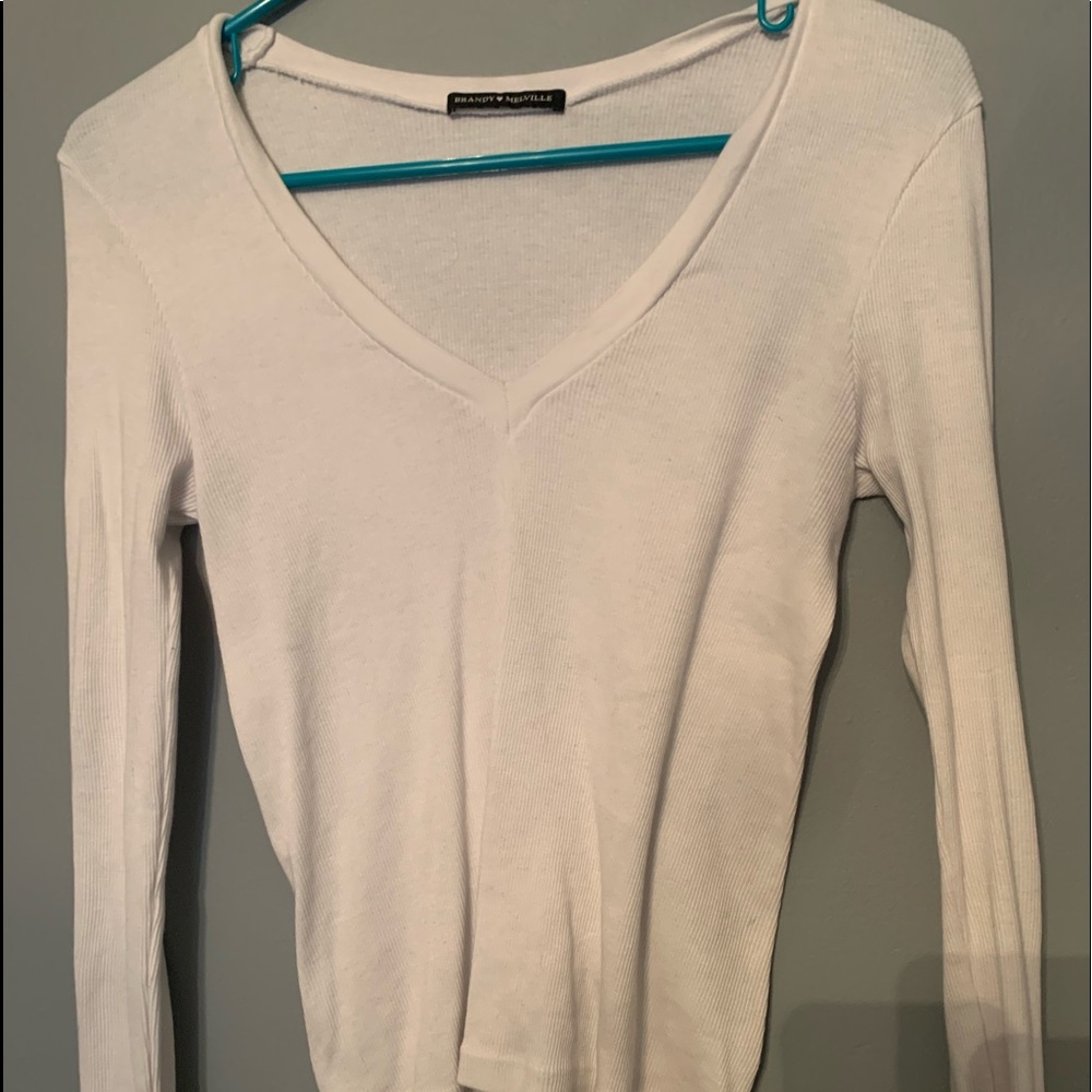 brandy melville cropped long sleeve